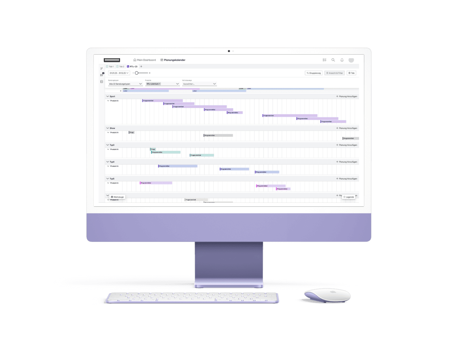 Media (Germany) — Program planning interface