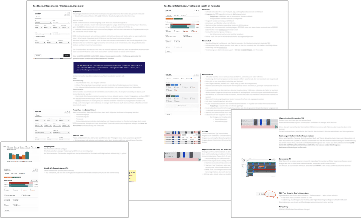 Research — validated iterations with core users